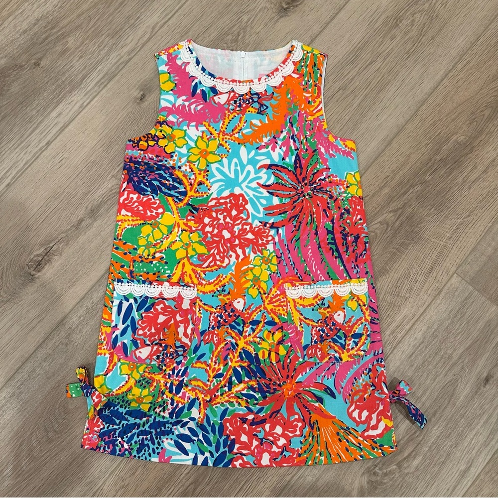 Lilly Pulitzer Vibrant Floral Sleeveless Dress